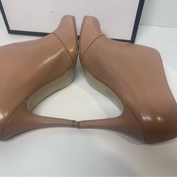 Nine West Sexy Nude peep toe bootie - Picture 5 of 11